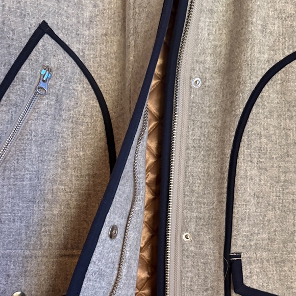 J. Crew NWT Summit parka in Italian stadium-cloth wool - Picture 7 of 13